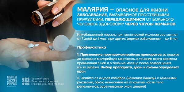 Малярия - опасное заболевание